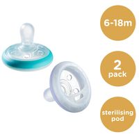 Tommee Tippee Breast-Like Soother 6-18months